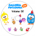 7 DVDs - Galinha Pintadinha Mini Kits